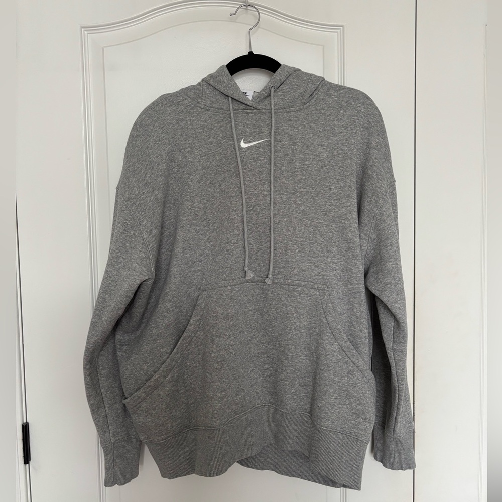 Nike Heather Gray Hoodie